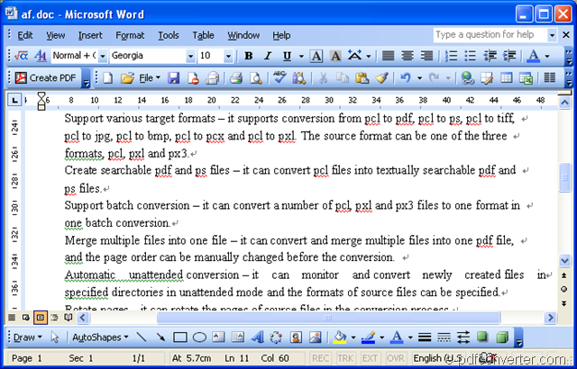 Convert user password protected PDF to Word | E-PDF Document Converter