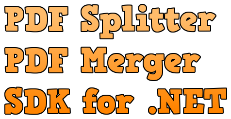 PDF Splitter and Merger SDK for .NET