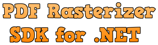 PDF Rasterizer SDK for .NET screenshot
