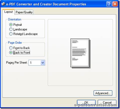 Select right order and click OK during conversion from PowerPoint to image