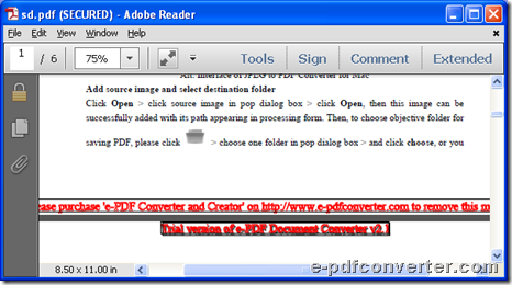 Single PDF after converting multiple Word to PDF with GUI interface