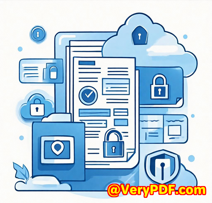 Block copy-paste and text extraction from proprietary PDF content using DRM encryption